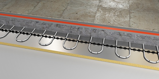 01 | cliprail underfloor heating system