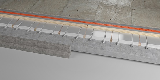 10 | BATTEN PLATED EPS underfloor heating system